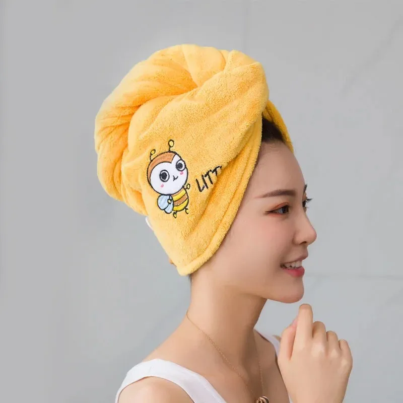 Women Microfiber Towel Hair Towel Bath Towels for Adults Home Terry Towels Bathroom for Drying Hair