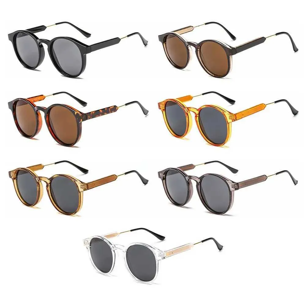 Sonnenbrille Klassische runde Brille, quadratische Sonnenbrille, Herren-Sonnenbrille, Retro-Sonnenbrille, Schatten J240328