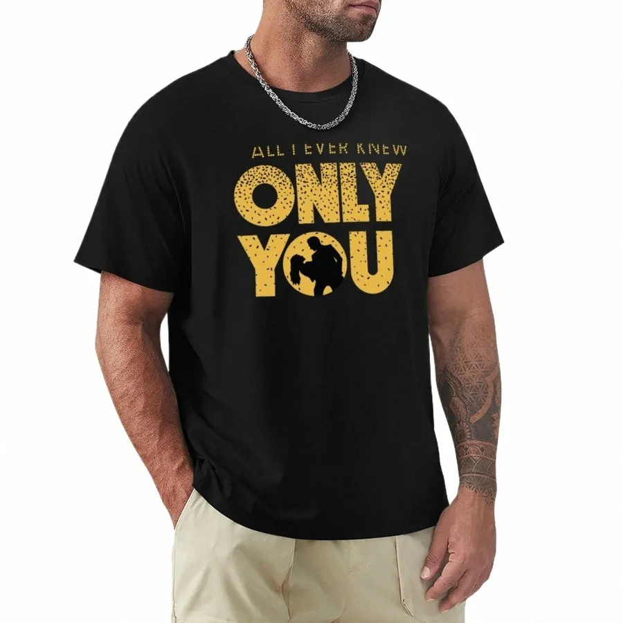 Lucifer-Only You T-Shirt fan de sport t-shirts vêtements mignons garçons t-shirts blancs T-Shirt hommes lg manches t-shirts T57P #