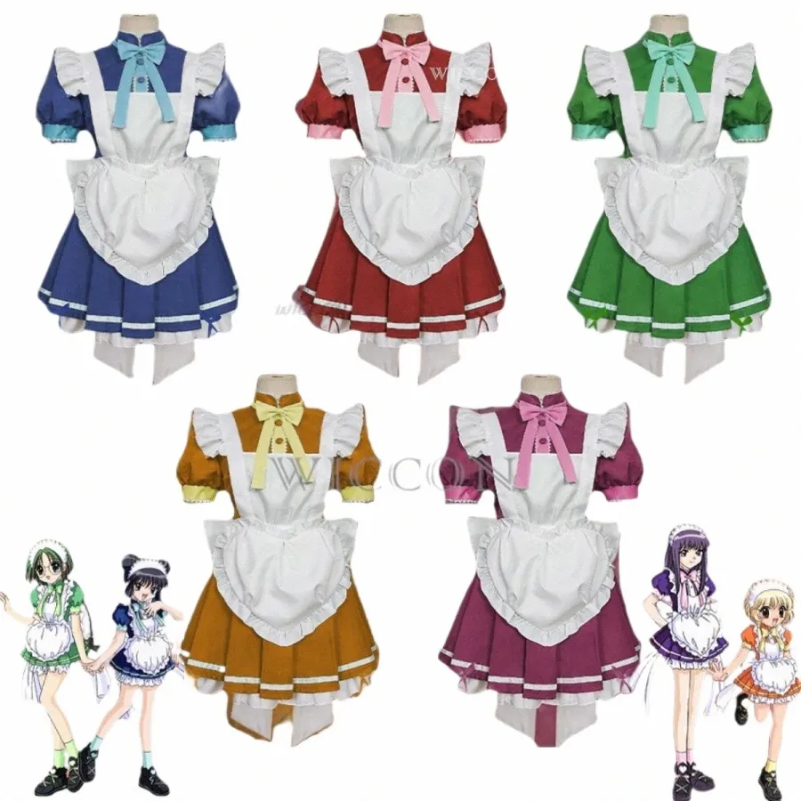 Anime Tokyo Mew Mew Aizawa Minto Momomiya Ichigo Midorikawa Retasu F Pudding Cosplay Costume Maid Dr Woman Kawaii Party Set y6nD #
