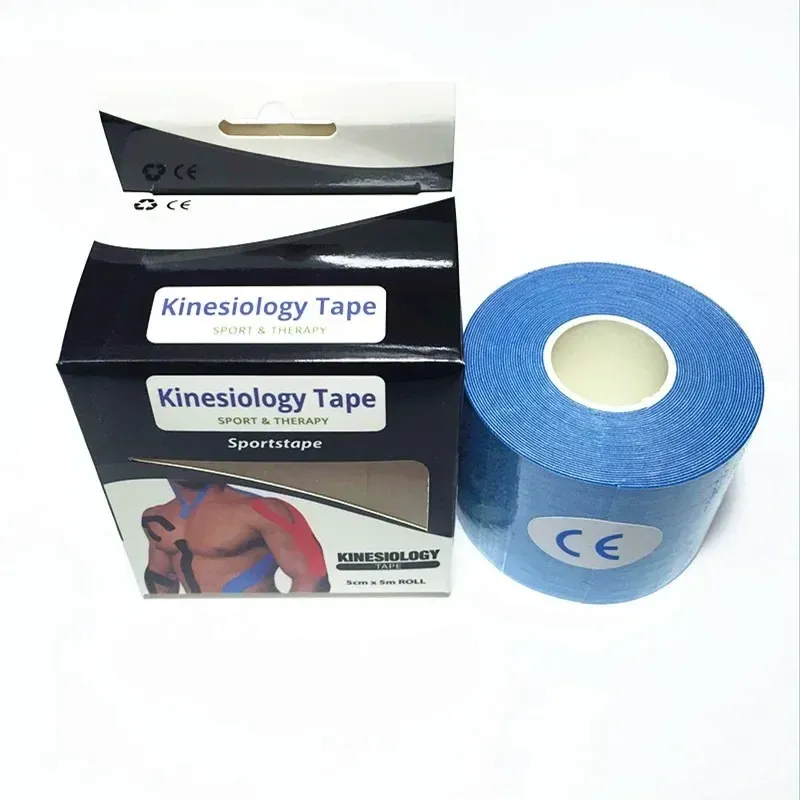 2024 Muskeltape mit intramuskulärer Wirkung, Kinesio-Tape, 5 cm x 5 m, Erste-Hilfe-Sets