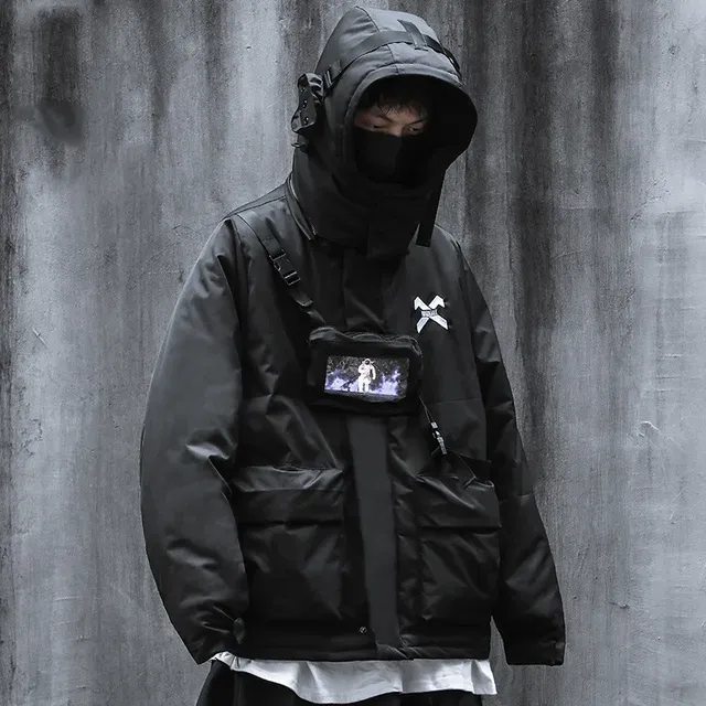 DHgate.com:Mens & Womens Techwear Winter Jacket - Space Suit DHgate.com:Mens & Womens Techwear Winter Jacket - Space Suit