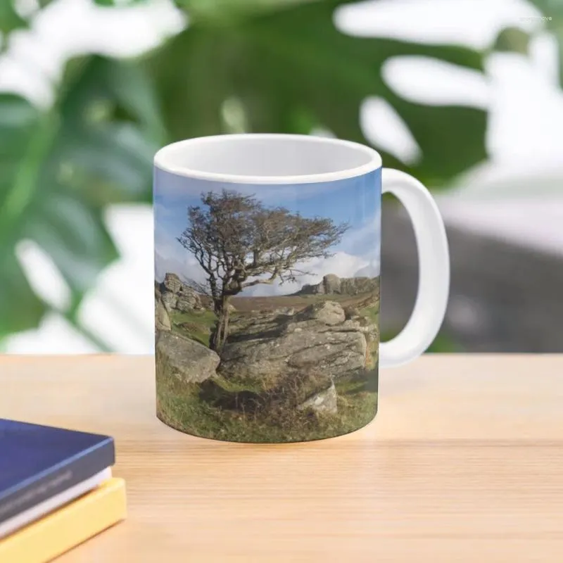 Canecas Holwell Tor em copos de caneca de café de Dartmoor ajustados térmicos para grandes