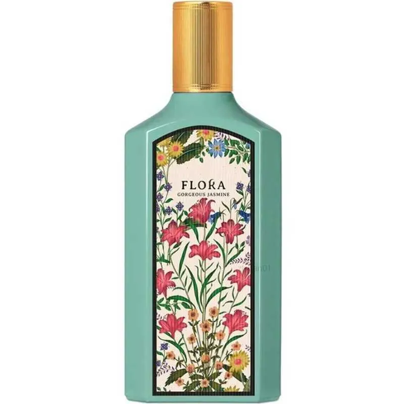 Designer Brand Flora Women Parfym Gardenia Köln 100 ml för kvinna Sexig Jasmine Fragrance Parfyes Spray EDP Parfums Royal Essence Parfyes doft Eau Parfum