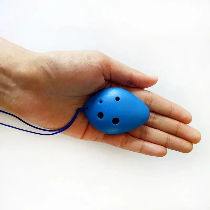 Ocarina müzik enstrümanı 6 delikli müzik aletleri profesyonel 1 adet çocuk oyuncakları resim orff spor eğlence ses mikseri