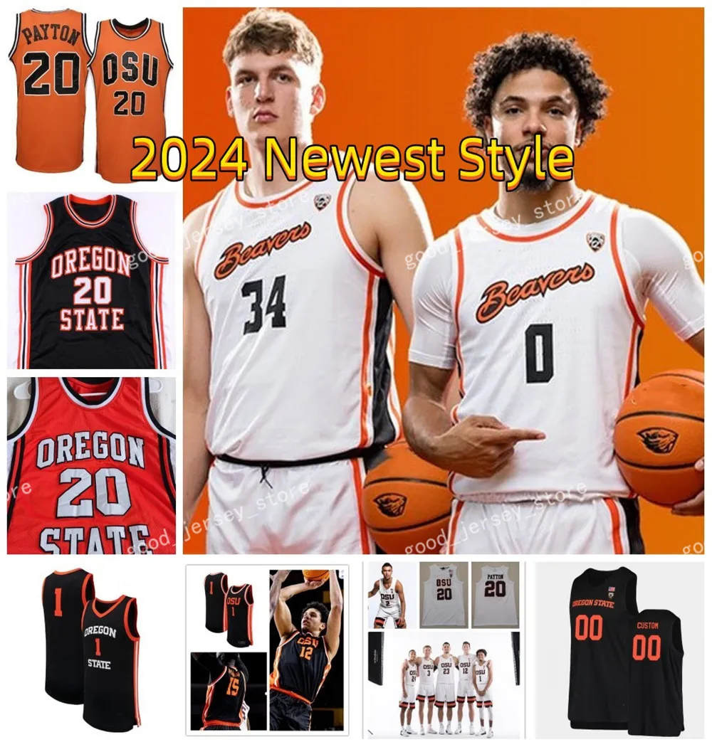 Oregon State Basketball Jersey Roster Tribute Collegiate Sports