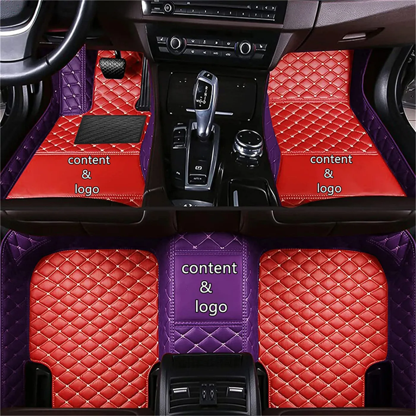 Maßgeschneiderte Auto-Fußmatten für Lexus ES ES250 ES300 ES300H ES330 ES350 Auto wasserdichte Zubehör-Fußmatten