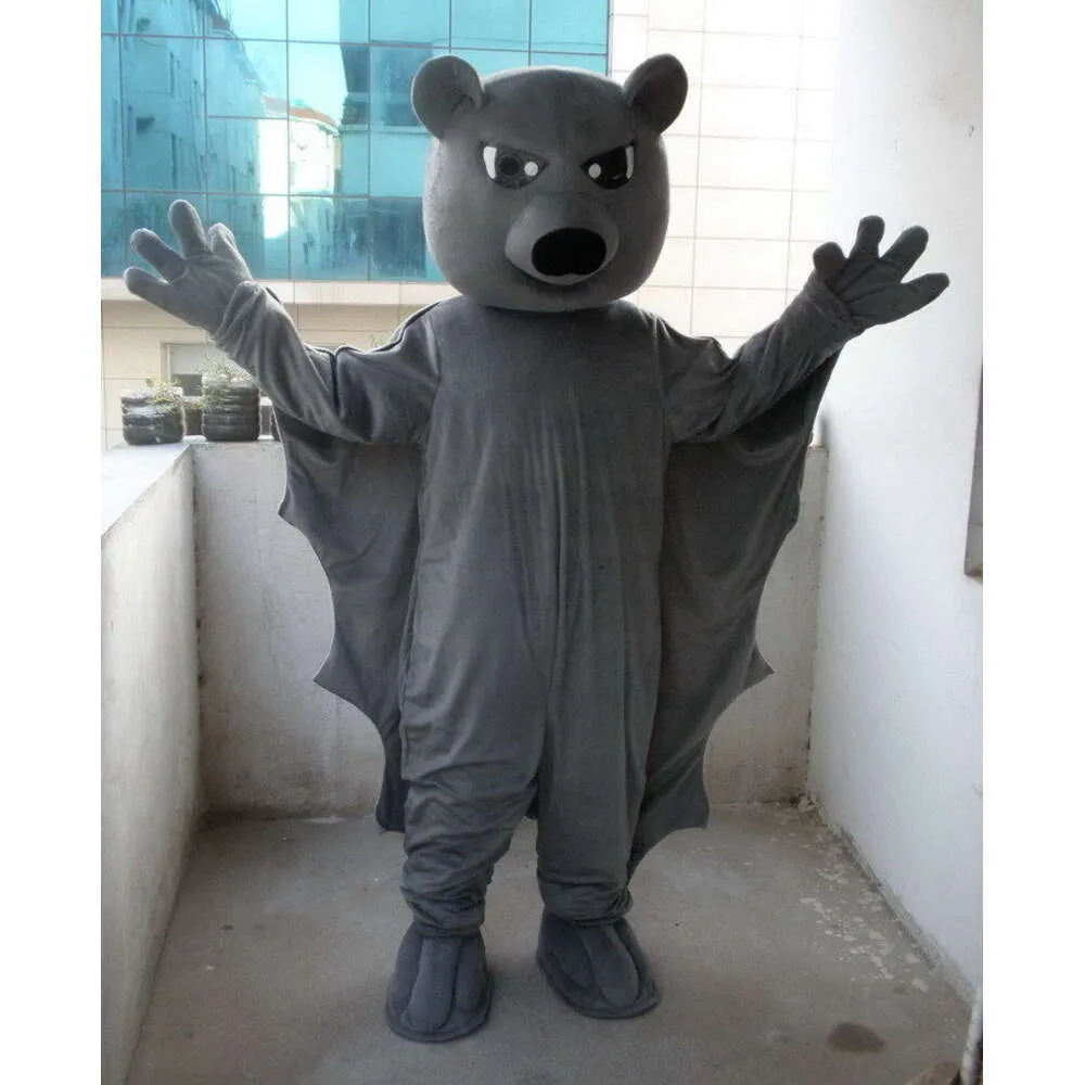 Mascot kostymer skum bat björn docka tecknad plysch jul fancy klänning halloween maskot dräkt