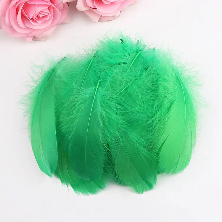 DIY Colored Turkey Feather For Crafts Fluffy Wedding Party Decoration Accessories 