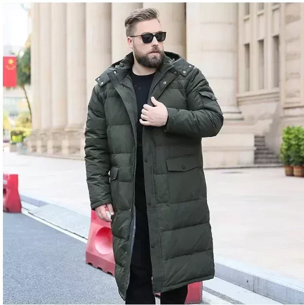 Mens down trench coat online