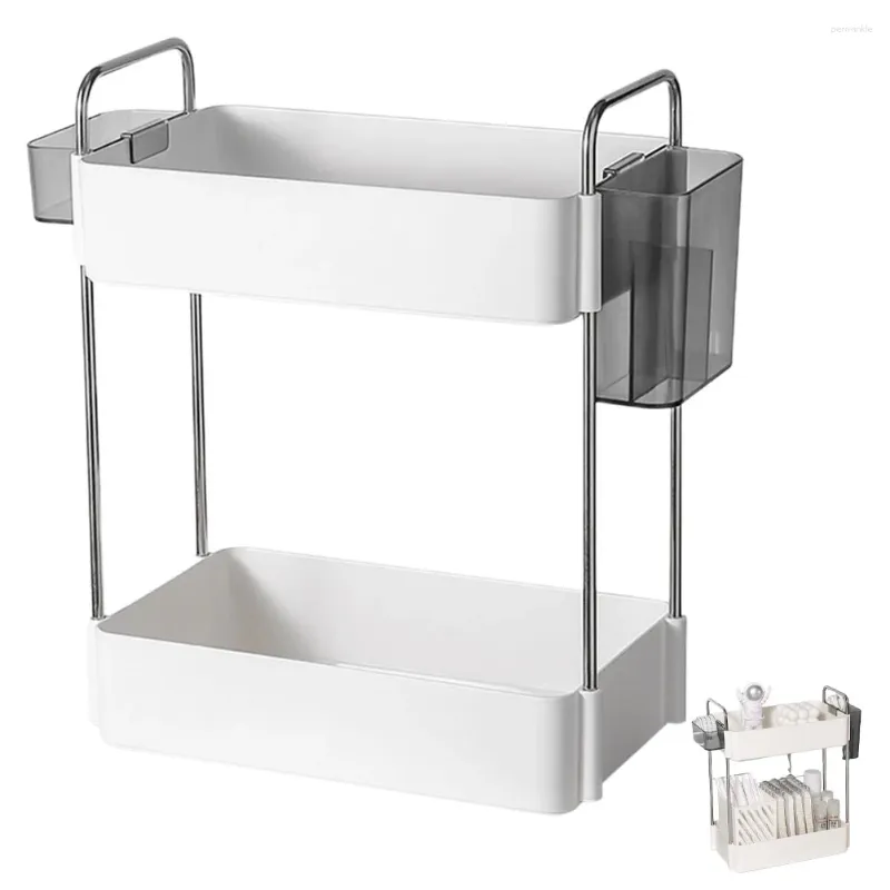 Kitchen Storage Countertop Organizer Makeup Rack Skincare Stationery