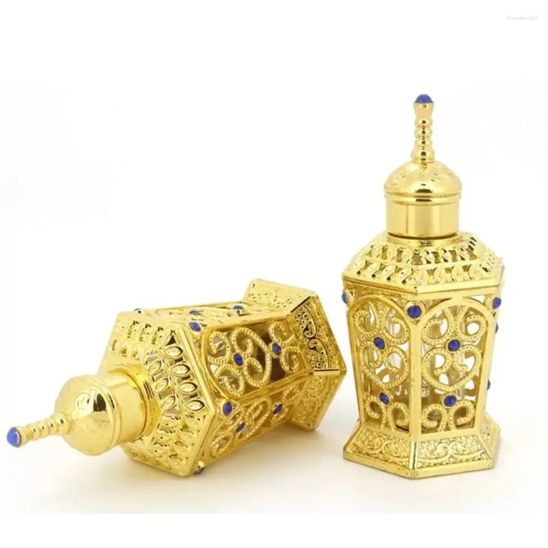 Storage Bottles Decoration Gift Cosmetic Container Mini Arabian Style Refillable Perfume Bottle Essential Oils Dropper