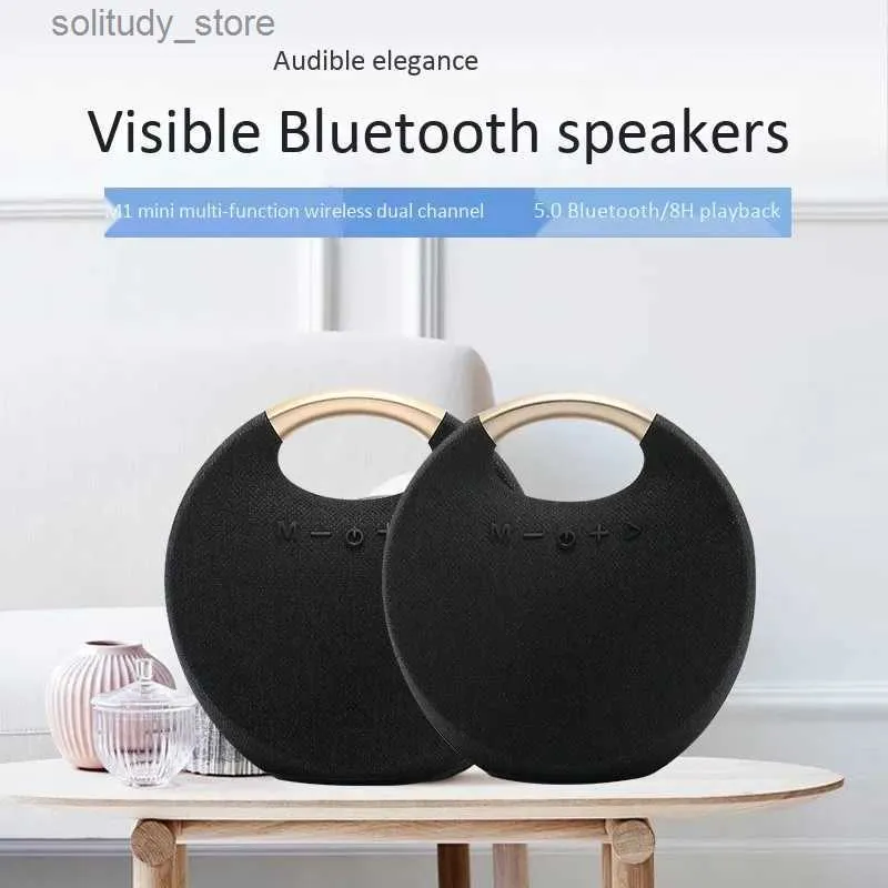 Przenośne głośniki przenośne głośnik Bluetooth głośnik stereo bezprzewodowy Bluetooth Doskonała wydajność basowa Home and Outdoor Suboofer Wsparcie TFUSB Q240328
