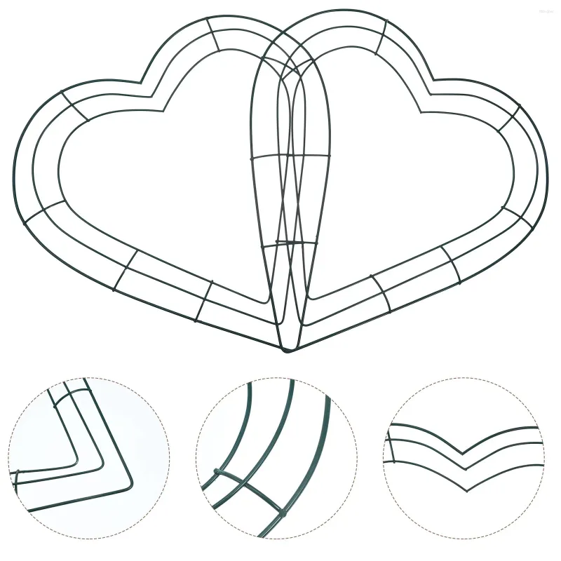 Fiori decorativi Paddle Wire Fioristi San Valentino Ghirlande Disposizione Decorazioni per matrimoni Realizzazione di anelli