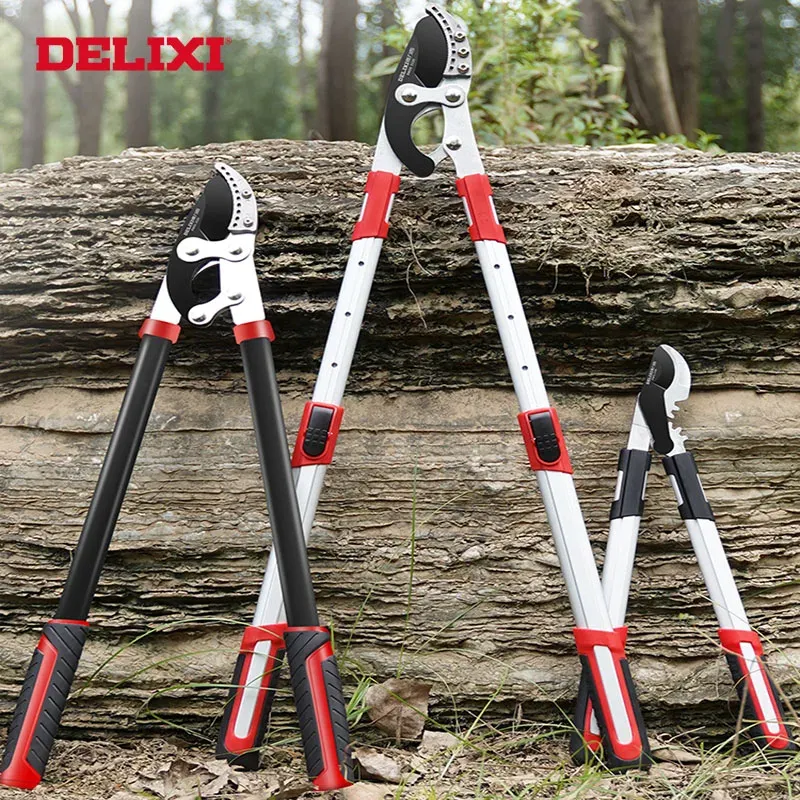 العلامات Delixi Long Pruner Garden Branch مقص SK5 أدوات حديقة الصلب