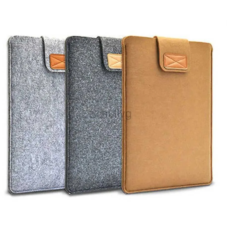 Bärbara fall ryggsäck Anti-Scratch Felt Protector Bag Tablet Protection Case Pouch Light Sleeve för 11 13 15 Inch iPad Pro Kindle MacBook 24328