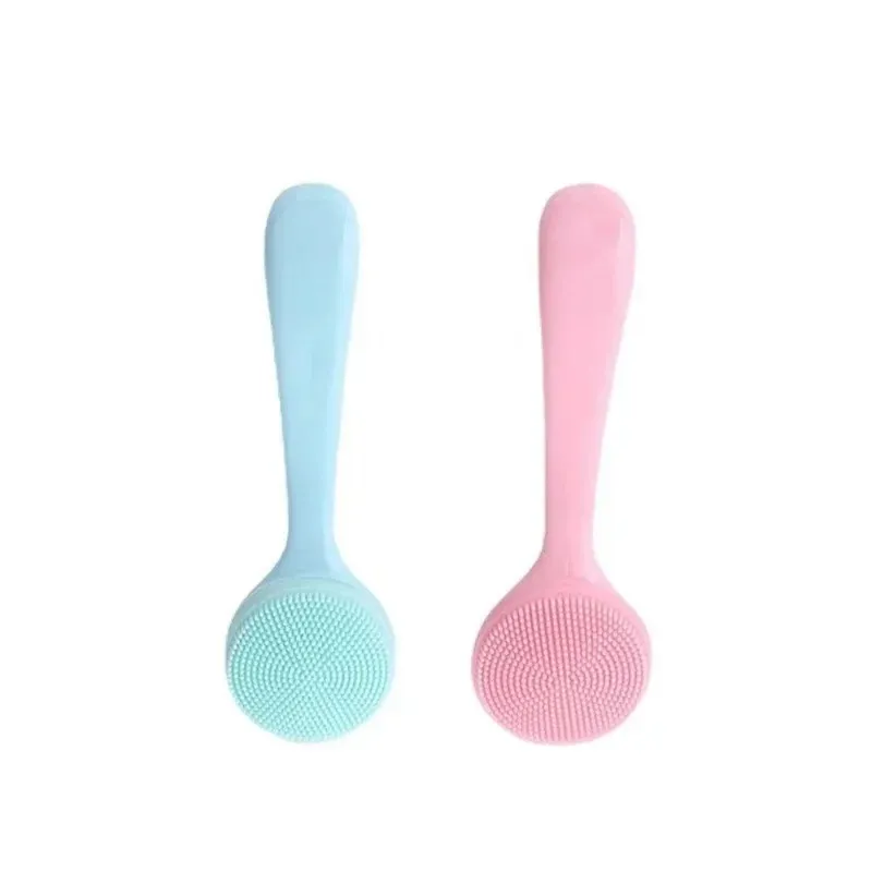 Facial Cleansing Brush Skin-friendly Blackhead Removing Handheld Brush Gentle Exfoliating Facial Cleansing Brush for Girl