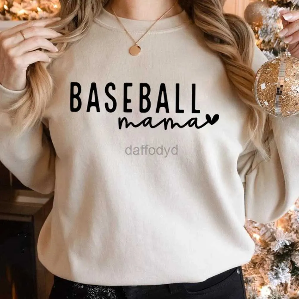 Dames Hoodies Sweatshirts Baseball Mama Sweathirts Mom Shirt Moederdag Trui Liefde Design Dames Grafisch Sweatshirt 24328