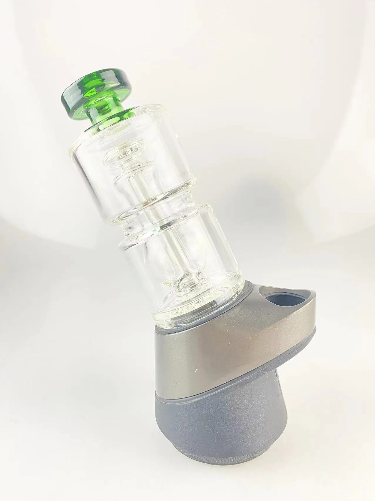 tubos de vidro tipo ottle pico carta bocal superior colorido com grama verde lindamente projetado bem-vindo ao pedido