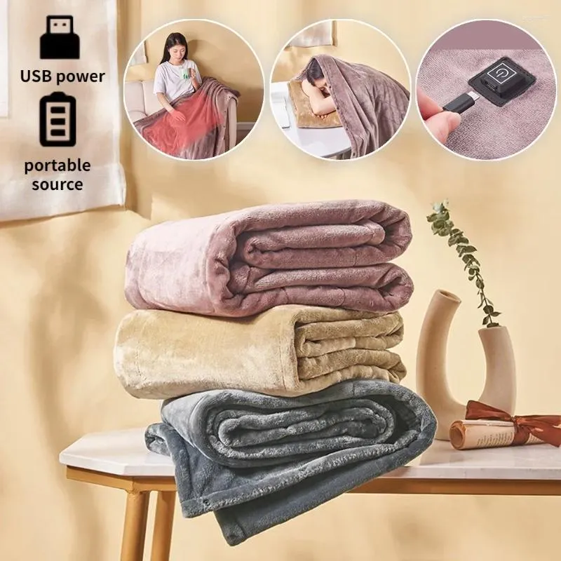 Decken Waschbar Werfen Winter Beheizte Schal Heizung Weiche Körper Decke Heizung Elektrische Wärmer Matratze Für