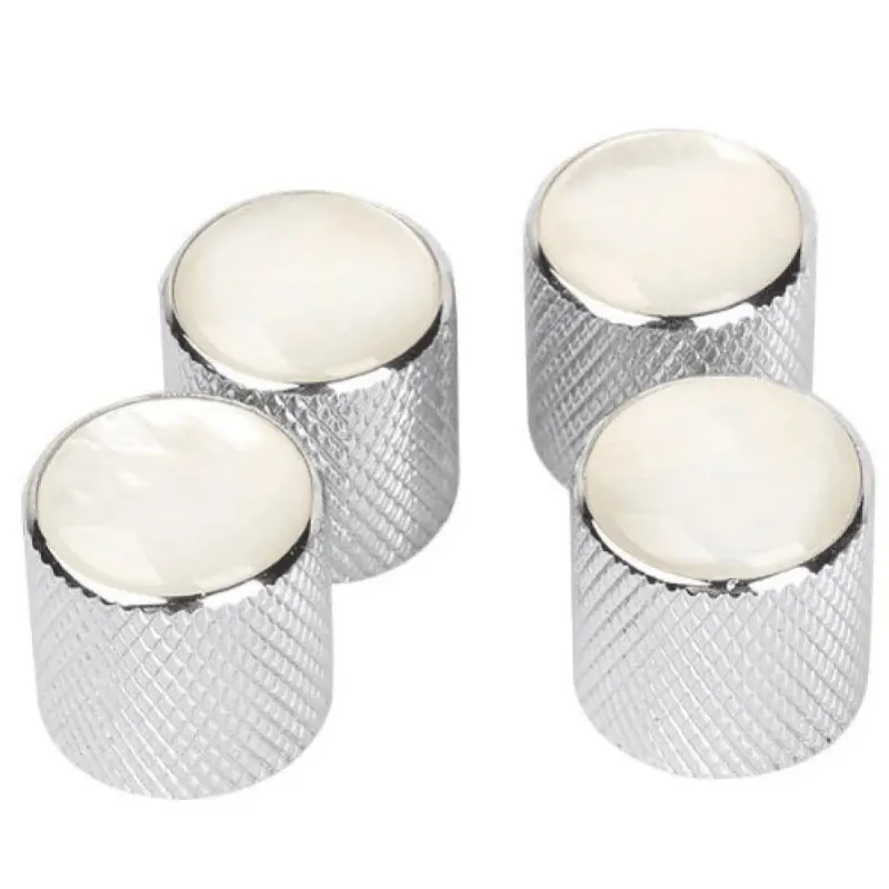 Metal Guitar Bass Dome Tone Knobs for Electric Guitar Volume Control Knobs Stringed Instruments Accessori Guitar Parts