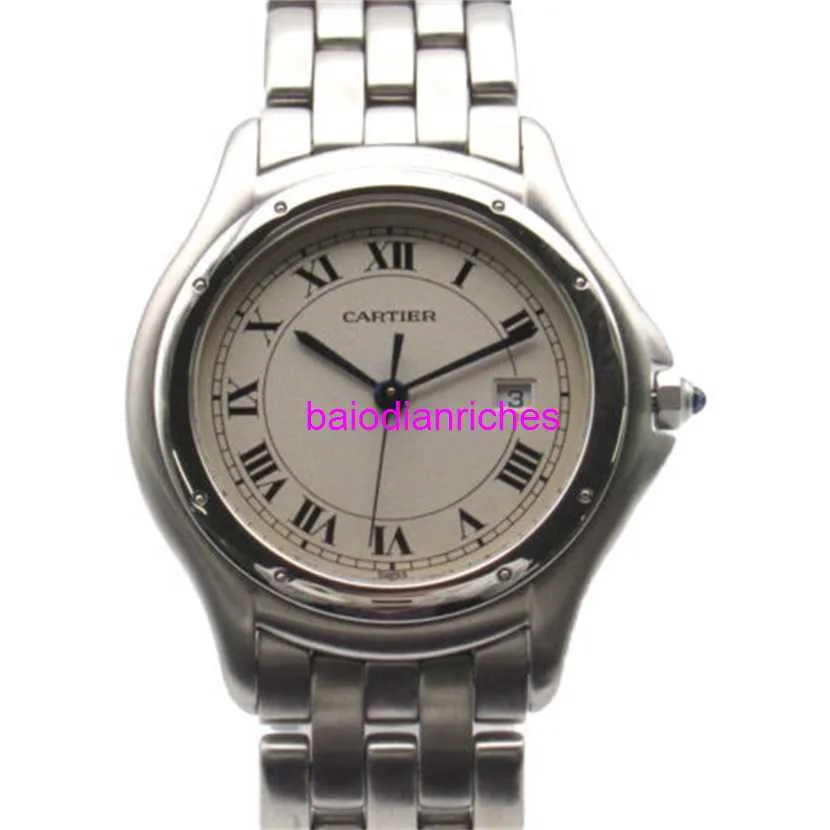 Carters Classics Watches Cartters Panthere Cougar Nagarstka W35002F5 kwarcowy stal nierdzewna Kobiety FN8M