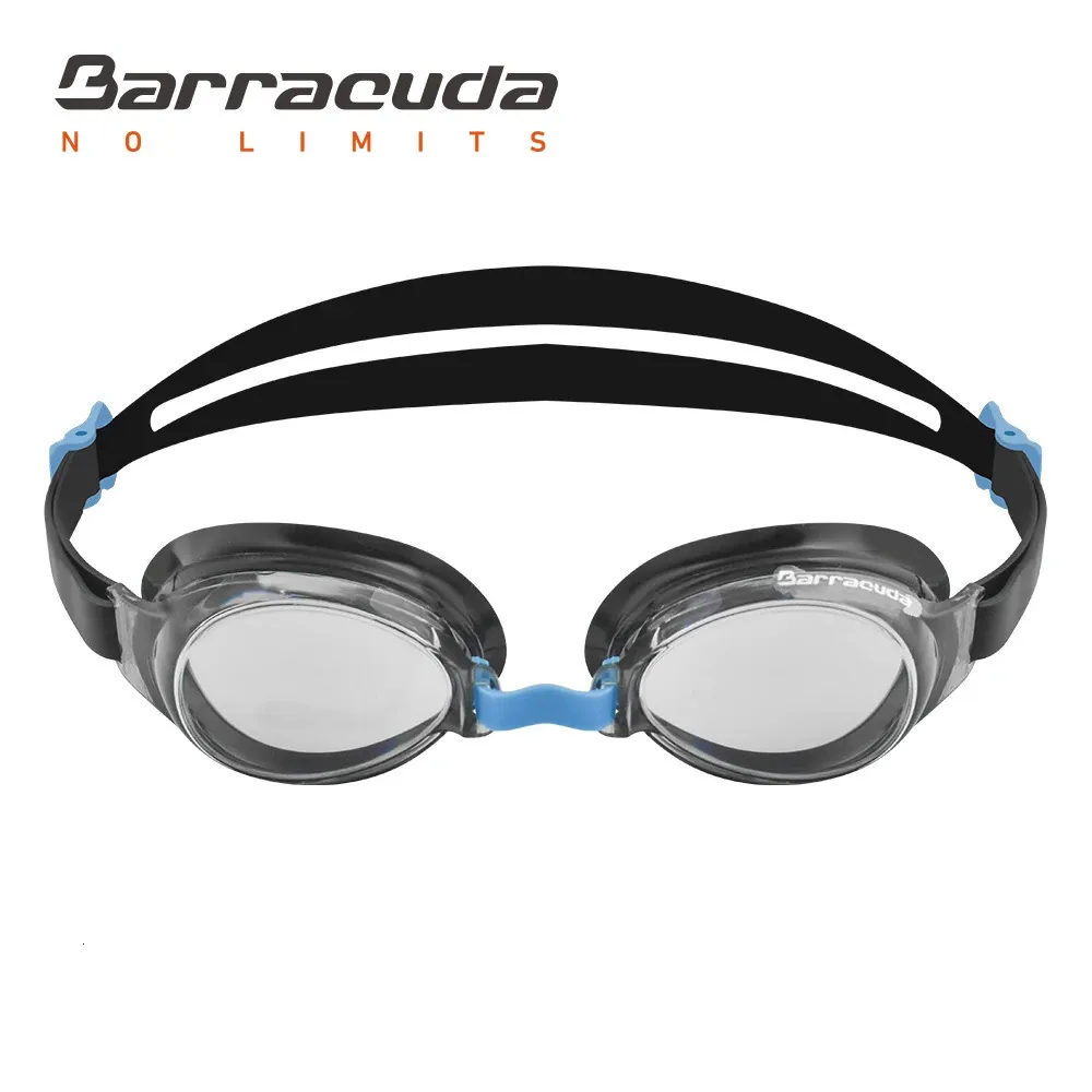 Barracuda krótkowzroczność pływające gogle odporne na zarysowania soczewki korekcyjne dla dorosłych OP-713 okulary 240322