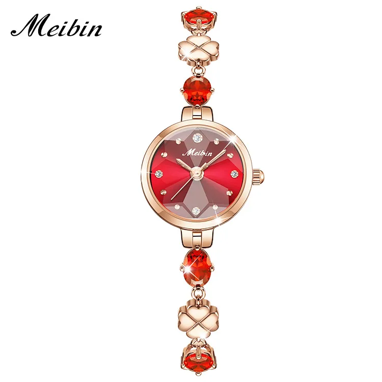 DHgate.com:Exquisite Light Luxury Womens Round Quartz Watch