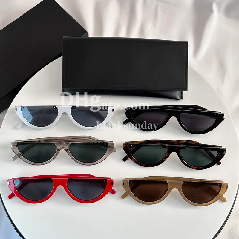 Semi-randloze zonnebril Heren designer zonnebril Outdoor ovale strandzonnebril Luxe schaduwzonnebril UV400-beschermingsbril