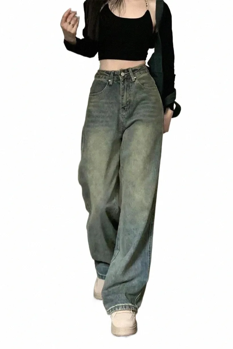 パンツ y2k wide denim Y2K Wide Leg Jeans | Techwear