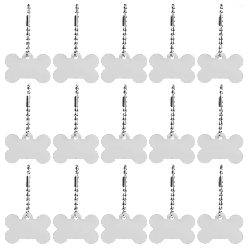 Halsbanden 20 Stuks Dye Sublimatie Tag Etiketten Huisdier Metaal Aluminium Anti-verloren Blank Blanks Voor Kat Outdoor tags