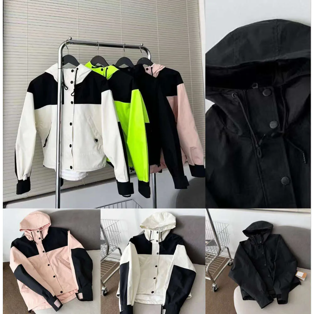 Modedesigner Mens Jacket Simple Sports Zipper Jacket Womens Casual Jogging Sports Coats Color Plicing White Balck Pink Jackets Kvinnor och män Size S-XL FZ2403283