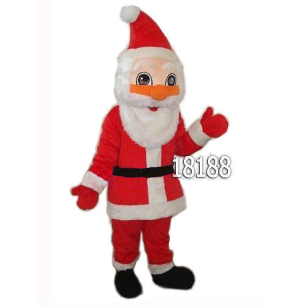 Mascot Costumes Foam Santa Claus Doll Cartoon Plush Christmas Fancy Dress Halloween Mascot Costume