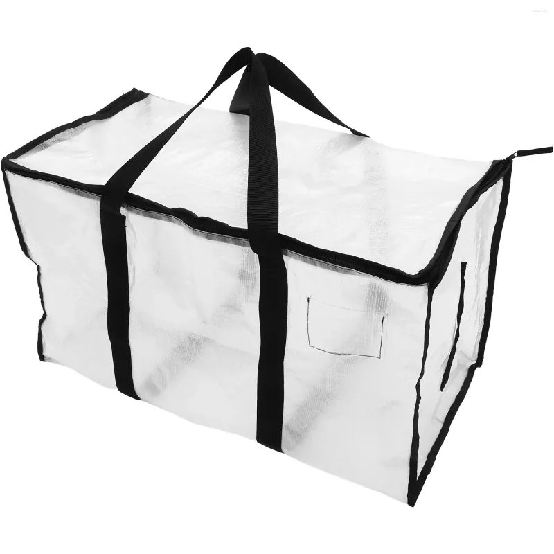 Storage Bags Large Capacity Moving Bag Tote Bedding Foldable Clothes Organizer Quilt Pouch Blanket Comforter