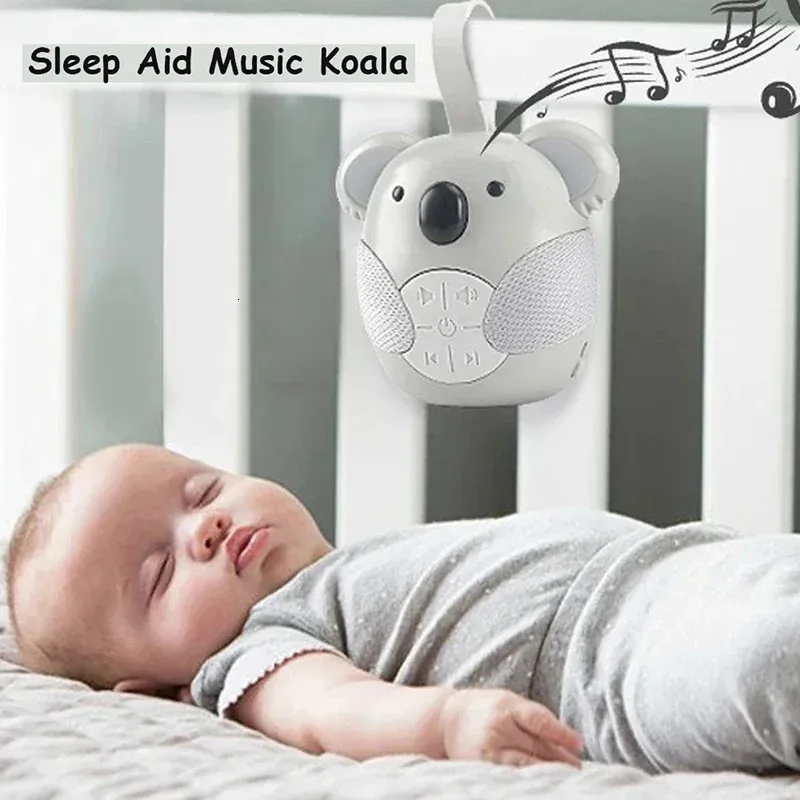 Bébé bruit blanc Machine né sommeil sucette Koala musique son pour enfant en bas âge arrêt chronométré moniteurs de sommeil 240315