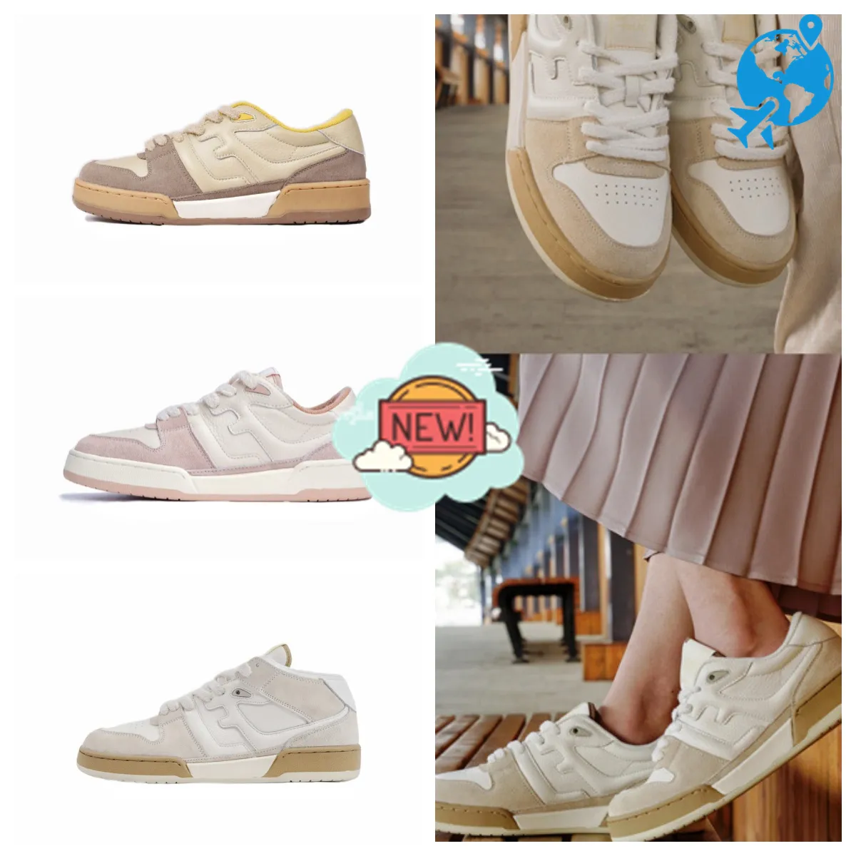 Chaussures pour femmes colorées printemps automne polyvalent étoile petites chaussures blanches chaussures à semelle épaisse pour femmes baskets légères de créateur GAI mode de haute qualité 2024 antidérapant