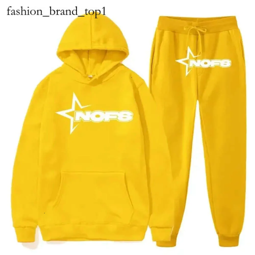 Nofs Tute Designer Nofs Tuta da uomo Set Inverno Sonoff Pezzo Running Autunno Felpa Sport Joggers Nofs Lettera Tuta 8014