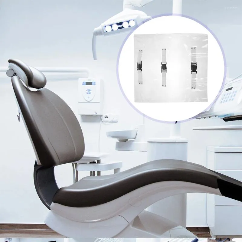 椅子カバー2PCS歯科カバー透明なフットパッドリクライナーエンドプロテクタークッション