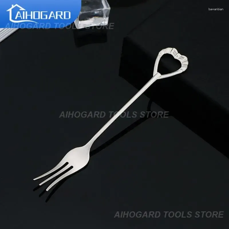 Spoons Milk Coffee Stirring Cutlery Spoon Set Dessert Cake Tools Stainless Steel Donuts Candy Forks Travel