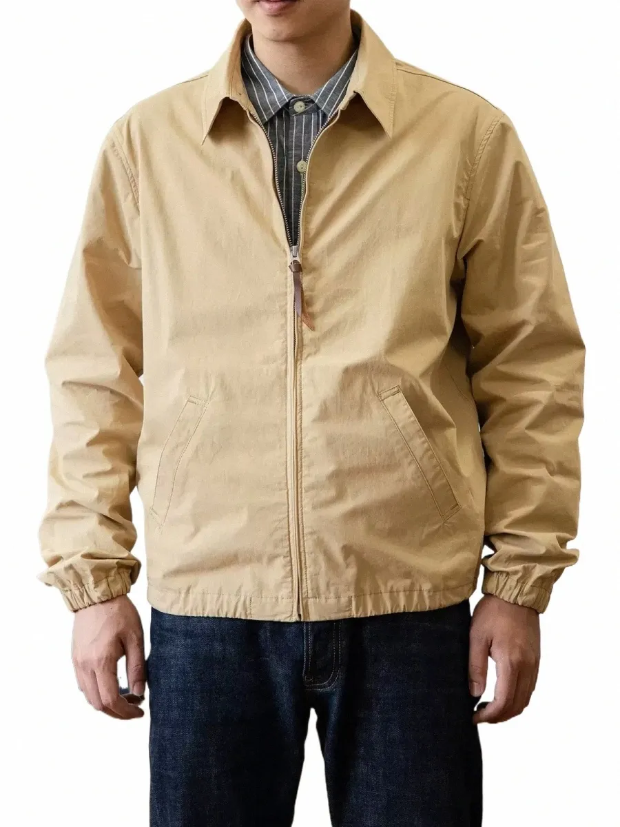 Mens Lightweight Windbreaker Jacket - Full-Zip Commuter
