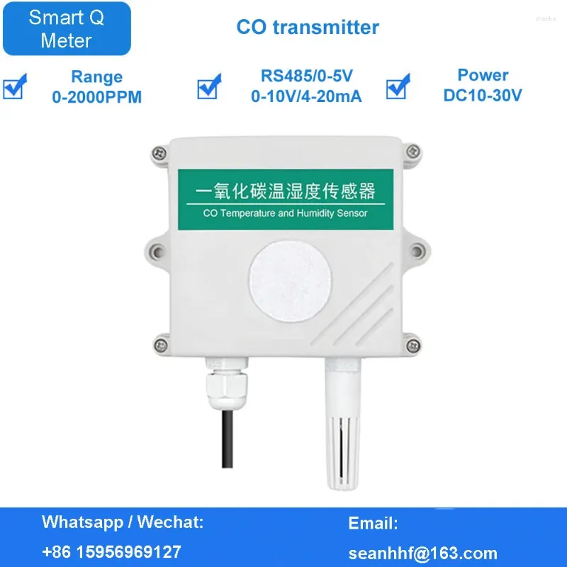 3-в-1 Датчик температуры и влажности CO 485 Концентрация сажи природного газа промышленного класса