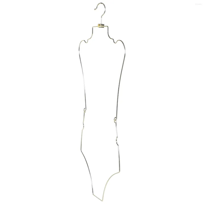 Hängare Metal Foldbar Swimsuit Rack Badkläder Klädtråd Bikini Display Briefs som visar underkläder hängande brudhållare