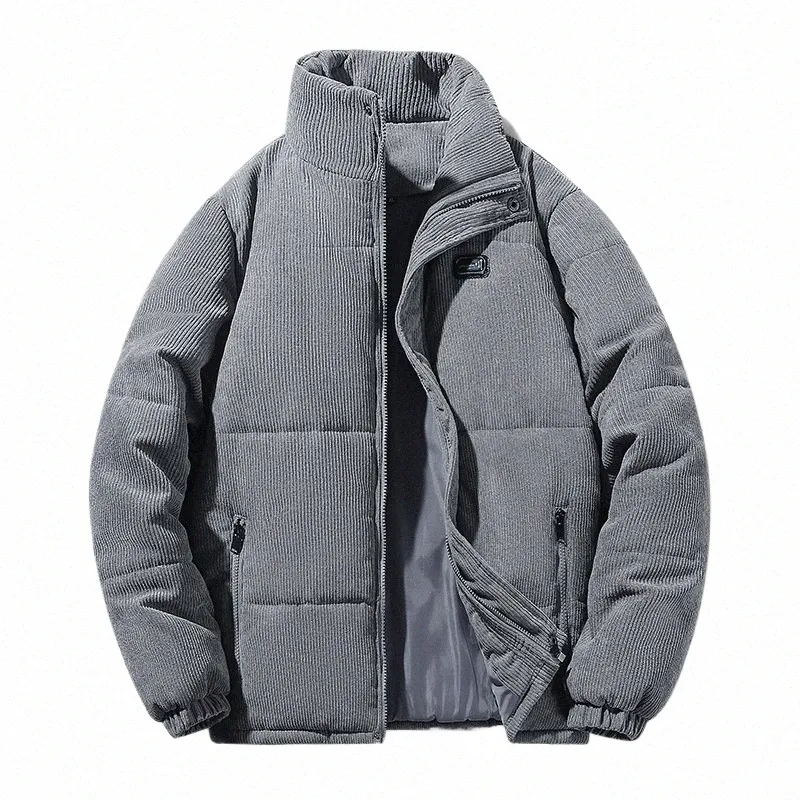 Inverno jaqueta masculina ao ar livre blusão casual veludo masculino jaqueta de inverno casaco oversized grosso para baixo puffer jaquetas casaco g7e7 #