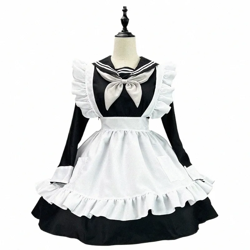 Anime halen jk üniforma denizci cosplay kostümleri artı boyutlu hizmetçi dr lingerie kış lg kol lolita animai gösterim kıyafetleri j8ag#