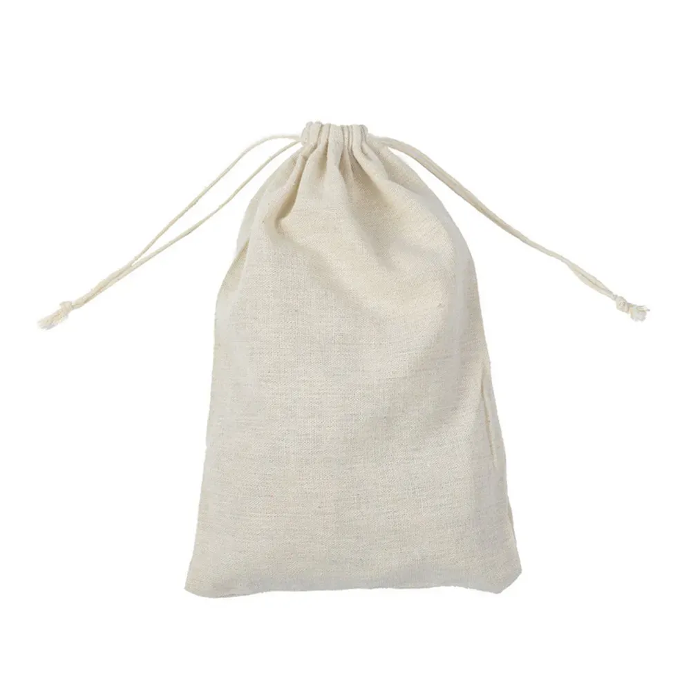 Customized Printed Logo Cotton Bag Bundle Pocket