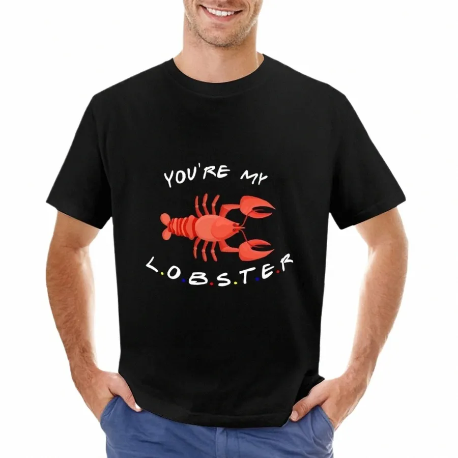 você é minha lagosta camiseta camisetas personalizadas projete sua própria camiseta vintage masculina camisetas simples U7uq #