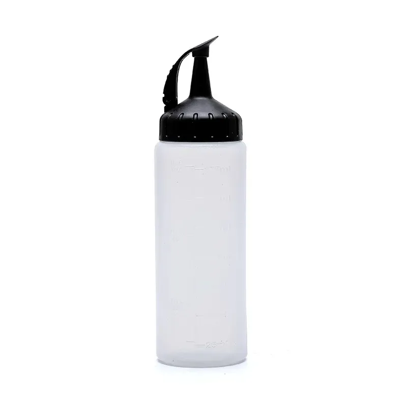 175ml / 350ml espremer garrafa de óleo cozinha organizador molho de soja tempero salada molho vinagre recipientes plástico tempero garrafa