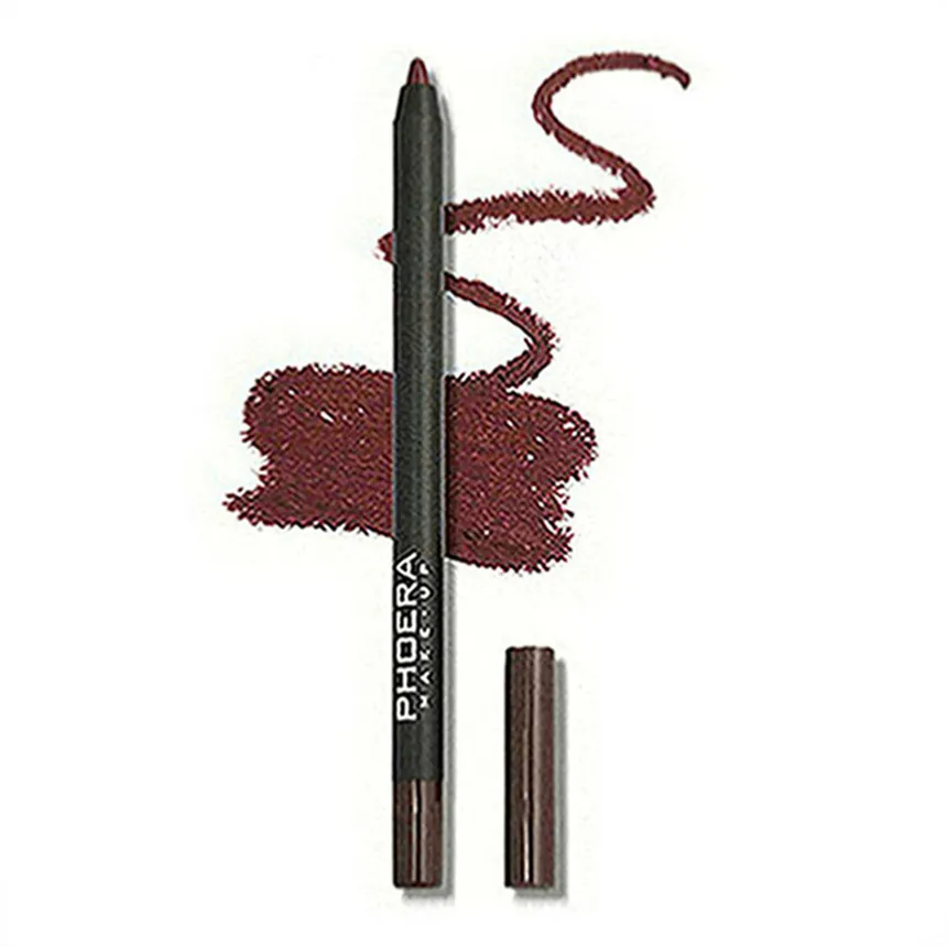 Crayon à lèvres mat imperméable à l'eau Sexy Rouge Contour Teinte Rouge à lèvres Durable Coupe antiadhésive Hydratant Lèvres Maquillage Cosmétique 12 Couleur A302