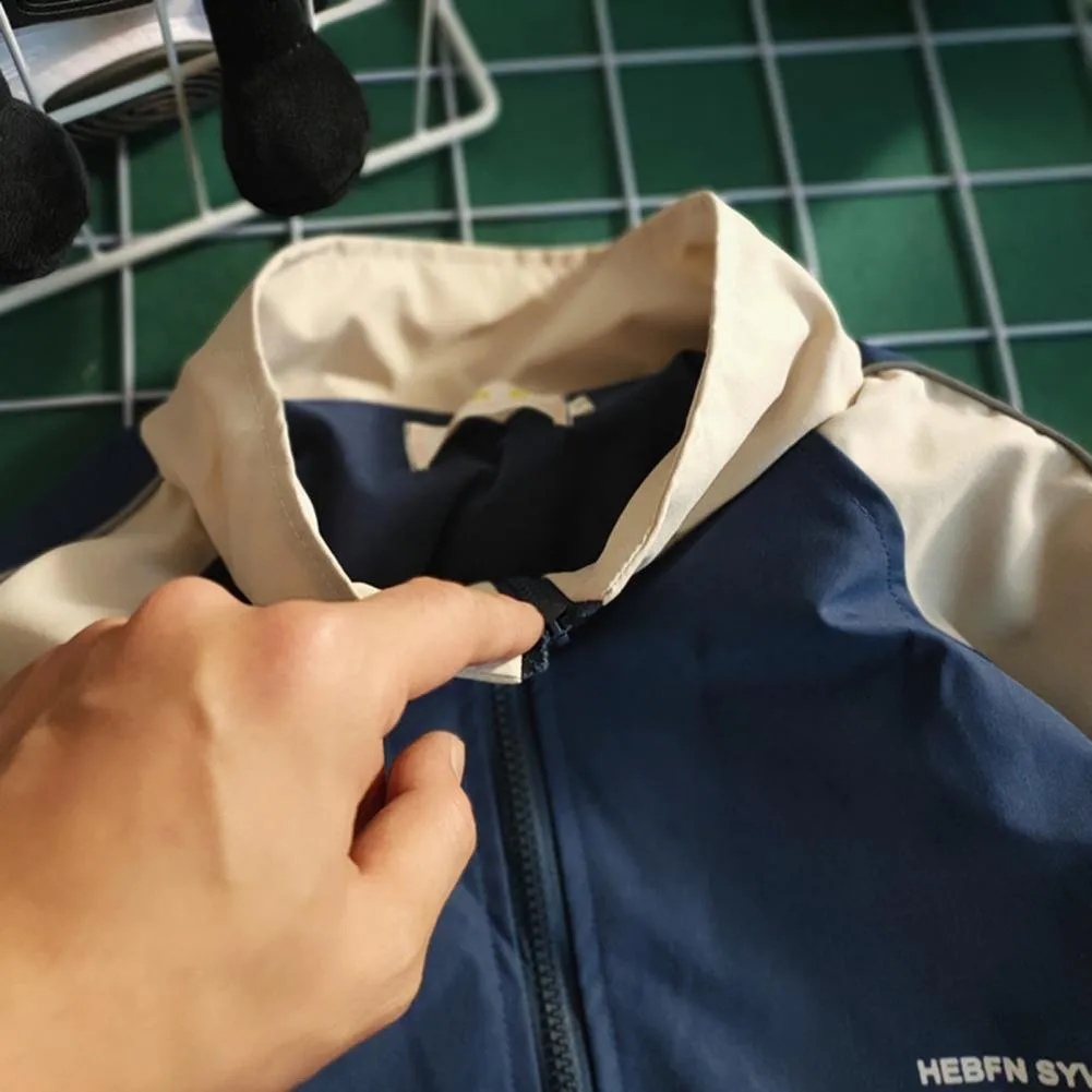 CWSFDTER Men's Spring and Autumn Jacket, Loose Spring Casual