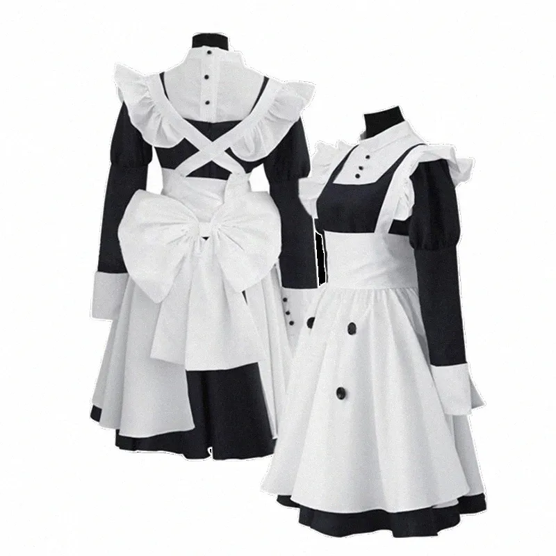 Black Butler Mey Rin Cosplay Kostüm Frauen Mädchen Maid Dr. Apr Outfits Halen Carnival Anzug H2ur#